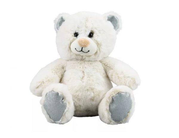 Urso Branco 23cm Fofy Toys