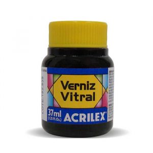 Verniz Vitral Acrilex Azul Cobalto 37ml 502 c/ 6 unidades