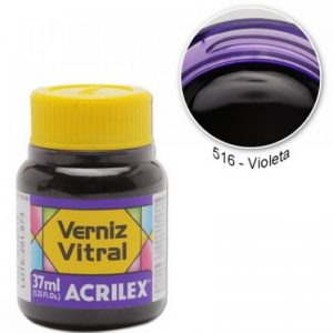 Verniz Vitral Acrilex Violeta 37ml